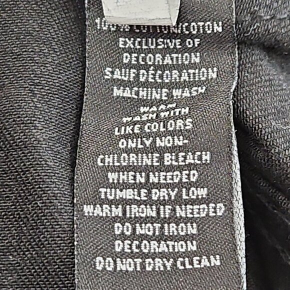 Hudson Outerwear Stretch Denim Jacket Men's Medium Black Long Sleeve Logos EUC - Picture 9 of 16